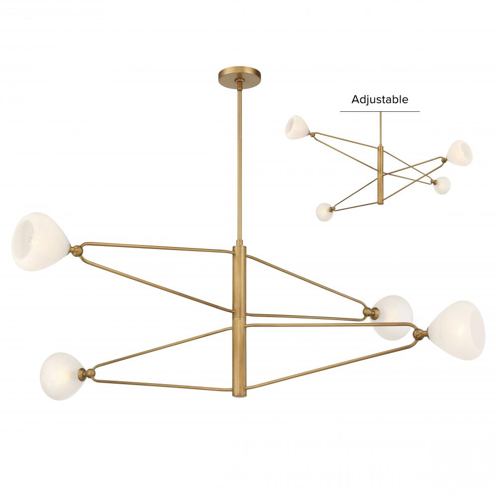 Orion 53" 4-Light Chandelier