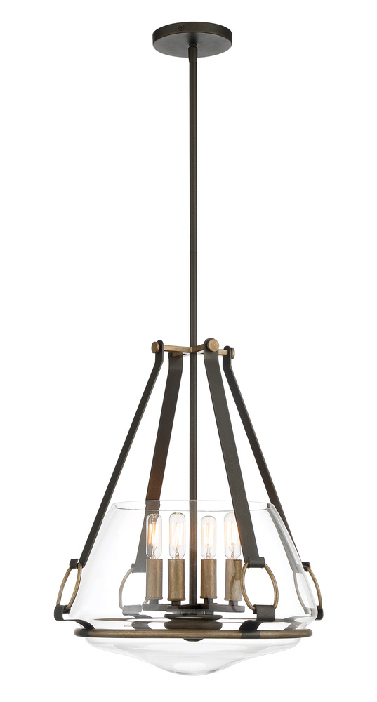 Eden Valley - 4 Light Pendant / Semi Flush