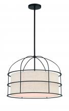 Minka-Lavery 2155-66A - Gateway Park - 5 Light Convertible Pendant / Semi Flush