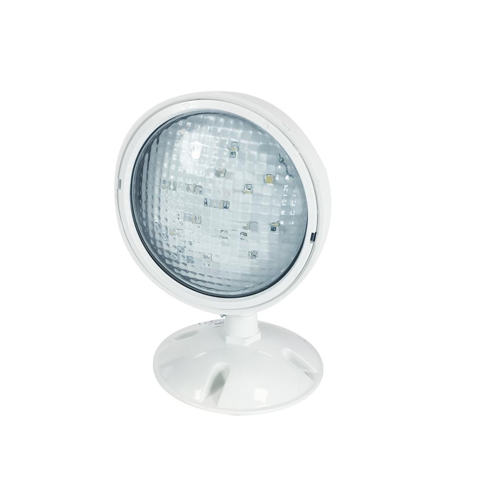 Emergency LED Single Head Remote, Wet Location, 1x 1W / 80lm, White