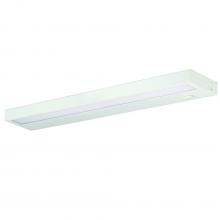 Nora NUD-8822/30WH - 22" LEDUR Under Cabinet with Dedicated CCT (3000K), 360lm/ft, 12W, White Finish