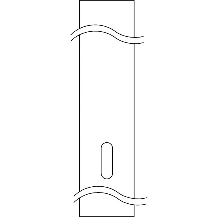 3" x 84" Direct Burial Post Architectural Bronze