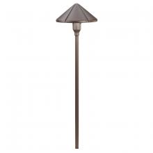 Kichler 15326AZT - Center Mount 12V Path Light Textured Architectural Bronze
