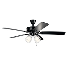 Kichler 330016SBK - 52" Basics Pro Premier Fan Satin Black