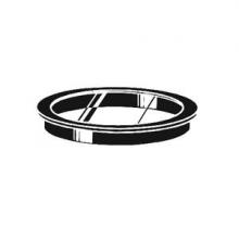 Kichler 9534BK - 4.75" Clear Accessory Lens Black