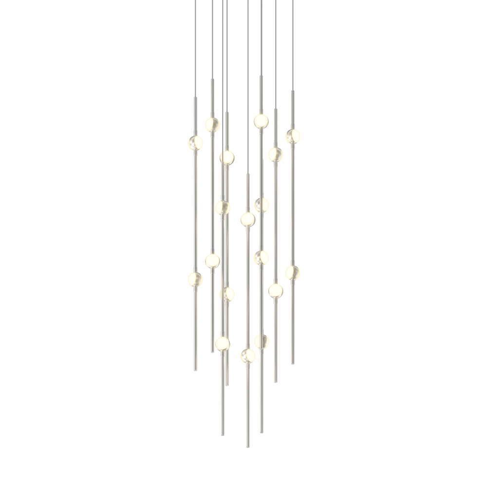 Aries 12" Round LED Pendant w/20' Cords