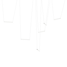 Sonneman 3475.77W-S-6-0-0 - Linea 6-Luminaire Configuration