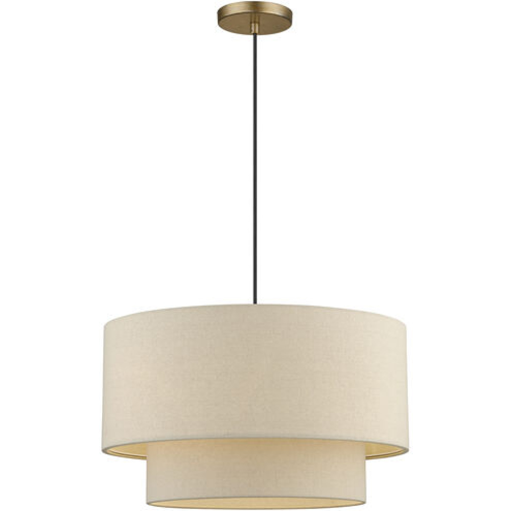 3 Light Bronze Pendant