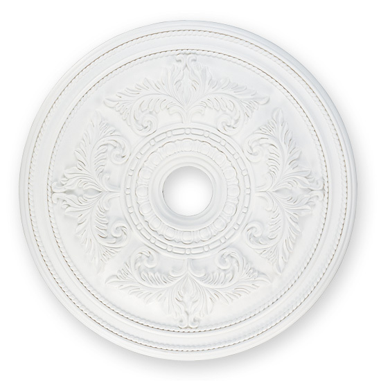 White Ceiling Medallion