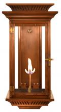 The Coppersmith AP20G - The CopperSmith Biltmore Collection Approach 20" Tall Copper Gas Wall Mount Outdoor Light Lanter