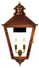The Coppersmith AS42E - The CopperSmith Adam Street 23" Tall Copper Electric Wall Mount Outdoor Light Lantern Sconce