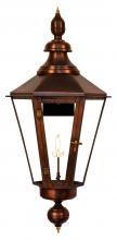 The Coppersmith ES61G - The CopperSmith Eslava Street 27" Tall Copper Gas Wall Mount Outdoor Light Lantern Sconce