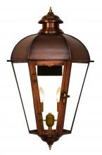 The Coppersmith JS62E - The CopperSmith Joachim Street 26" Tall Copper Electric Wall Mount Outdoor Light Lantern Sconce