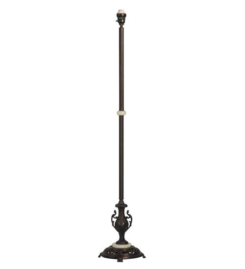 65" High Urn Handle Torchiere Floor Base.