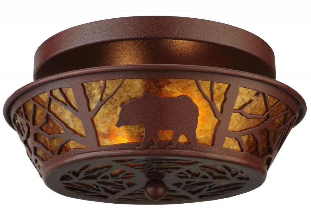 13.5" Wide Bear on the Loose Flushmount