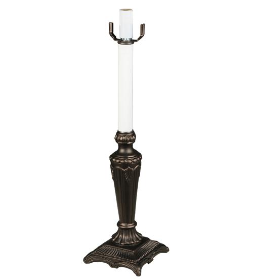 16" High Fleur Fluted Table Base