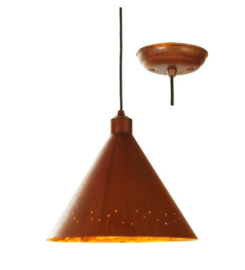 12" Wide Cone Constellation Pendant