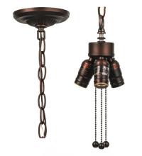 Meyda Green 10338 - 5" Wide Traditional 3 Light Pendant Hardware