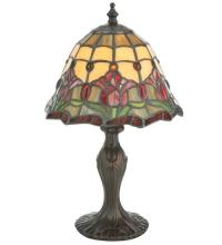 Meyda Green 112093 - 13.5" High Colonial Tulip Accent Lamp