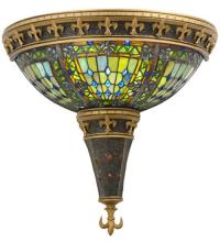 Meyda Green 112979 - 18" Wide Fleur-de-lis Wall Sconce