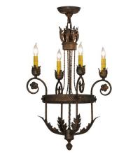 Meyda Green 120410 - 18"W Antonia 4 LT Chandelier
