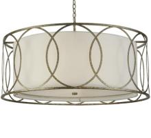 Meyda Green 120934 - 42" Wide Cilindro Hoops Pendant