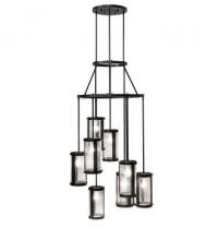 Meyda Green 257212 - 30" Wide Cartier 9 Light Chandelier