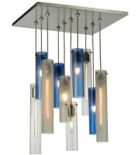 Meyda Green 135045 - 17"Sq Cilindro 10 LT Cascading Pendant