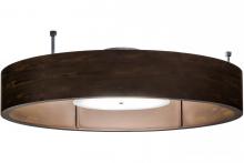 Meyda Green 154000 - 72"W Cilindro Hickory Pendant