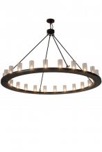 Meyda Green 184951 - 72"W Loxley 24 LT Chandelier