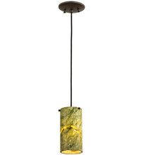 Meyda Green 210029 - 5" Wide Cilindro Jadestone Mini Pendant