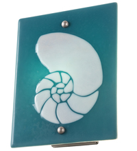 Meyda Green 210569 - 9" Wide Metro Fusion Nautilus Left Wall Sconce