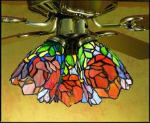 Meyda Green 27482 - 5" Wide Iris Fan Light Shade