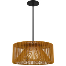 Alteck, LLC AP0149-5CCT-W-BK - Key west LED Pendant D22