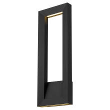 Alteck, LLC AW0035-3CCT-W-BK - Paletto LED Wall Sconce H28