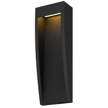 Alteck, LLC AW0039-3CCT-W-BK - Taper LED Wall Sconce H16