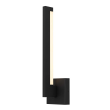 Alteck, LLC AW0040-3CCT-W-BK - Lana LED Wall Sconce H18
