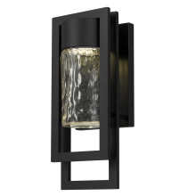 Alteck, LLC AW0050-3CCT-W-BK - 2 Step LED Wall Sconce H15
