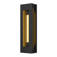 Alteck, LLC AW0080-3CCT-W-BK - Layer LED Wall Sconce H22