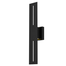 Alteck, LLC AW0110-3CCT-W-BK - Slot LED Wall Sconce H24