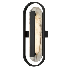 Alteck, LLC AW0125-3CCT-W-BK - Roundabout LED Wall Sconce H22