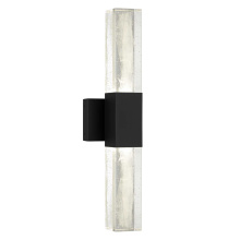 Alteck, LLC AW0129-3CCT-W-BK - Folio LED Wall Sconce H22