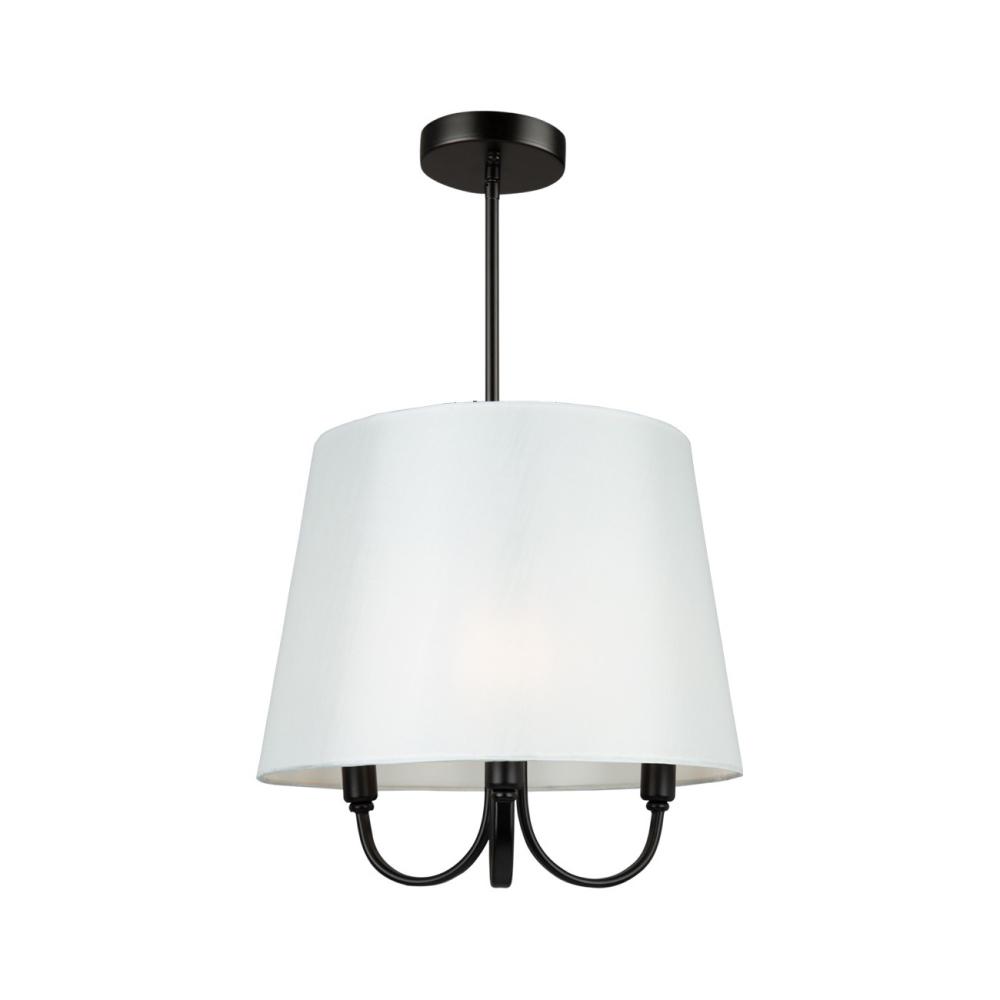 Rhythm 3 Light Pendant Black