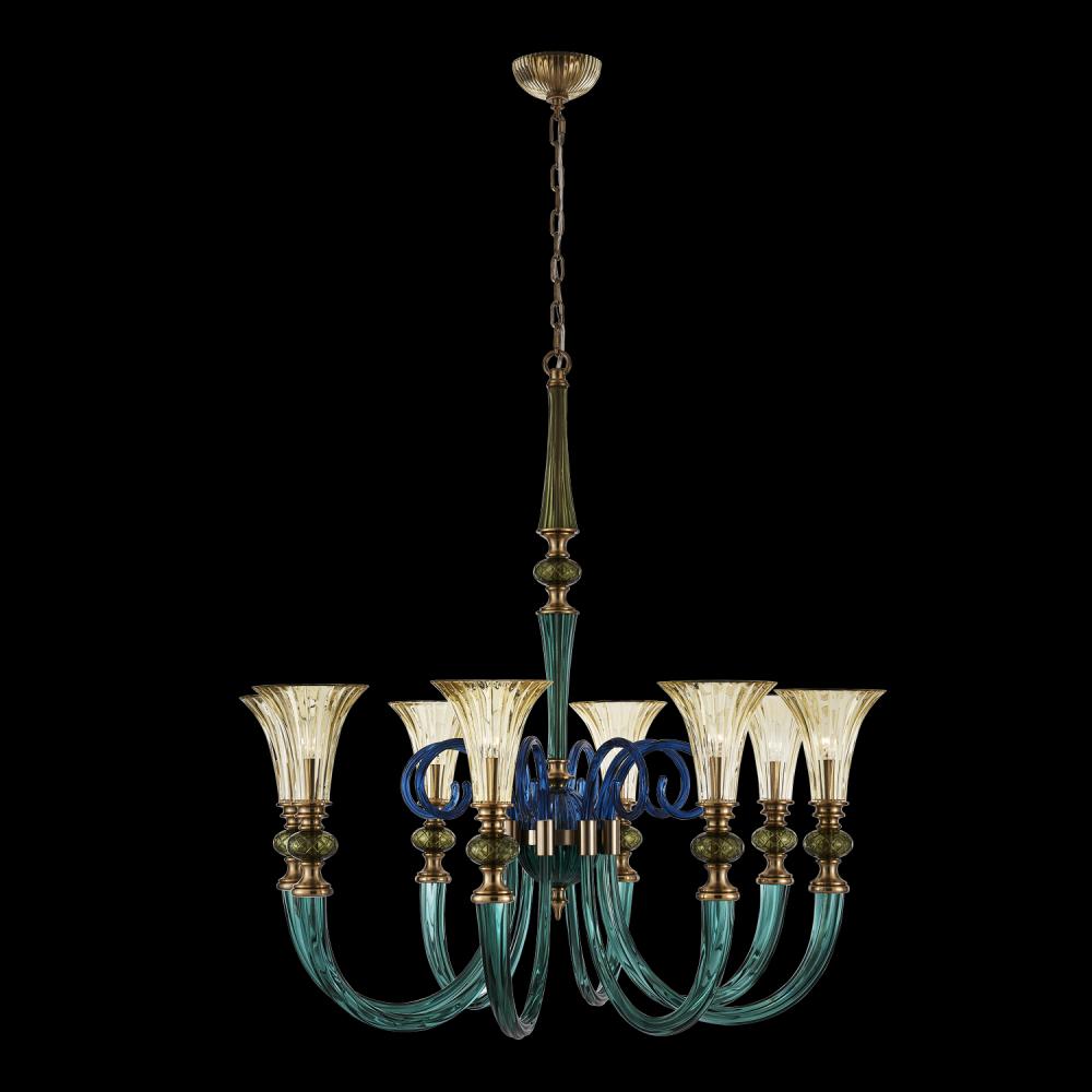 TINTA 8 LIGHT CHANDELIER