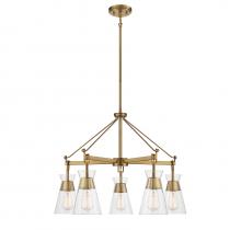 Savoy House 1-1832-5-322 - Lakewood 5-Light Chandelier in Warm Brass