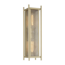 Savoy House 5-3805-344 - Jacobs 2-Light Outdoor Wall Lantern in Serene Brass
