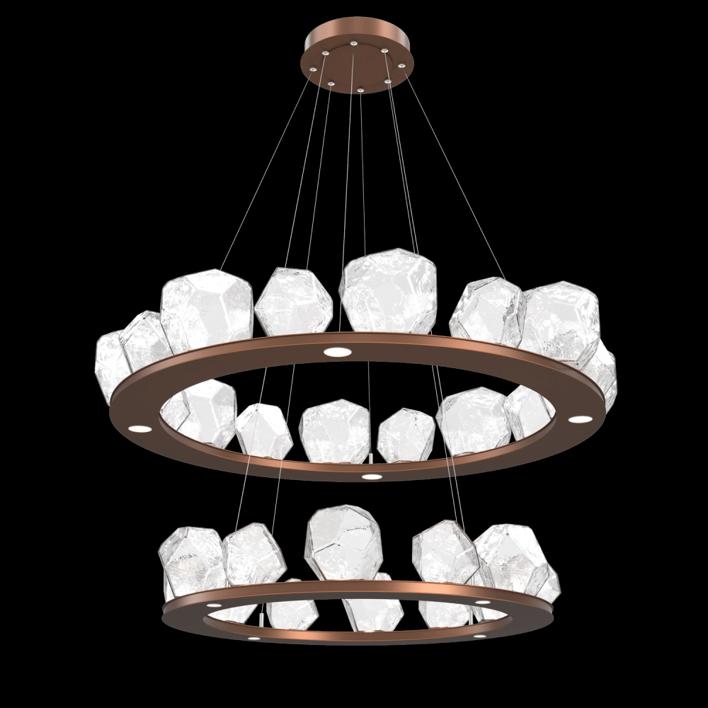 Gem Two-Tier Ring