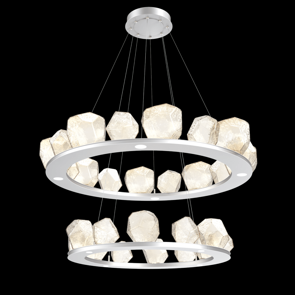 Gem Two-Tier Ring