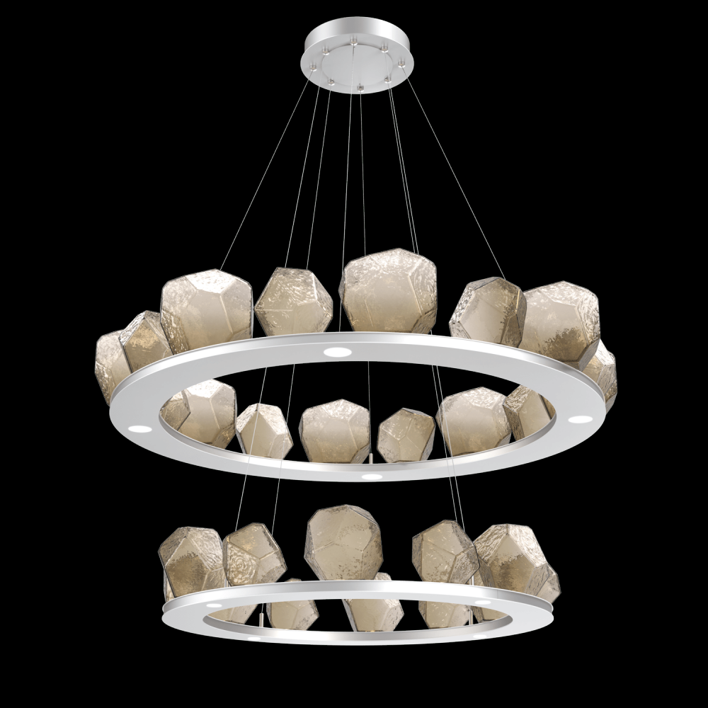 Gem Two-Tier Ring