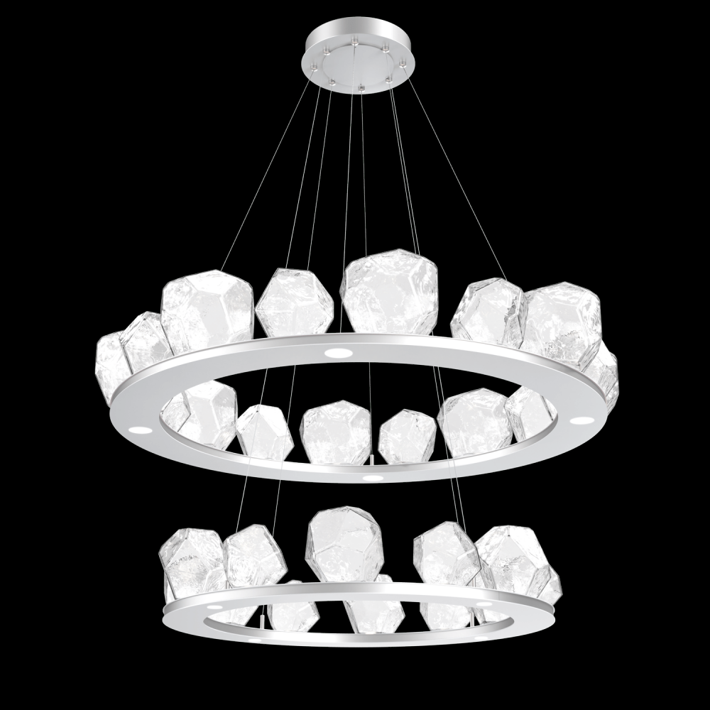 Gem Two-Tier Ring